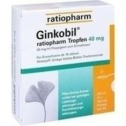 Ratiopharm GINKOBIL TROPFEN 40 MG 300 ML