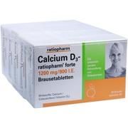 Ratiopharm CALCIUM D 3 FORTE BRAUSETABL 100 ST