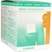 B.Braun ASKINA MULLKOMPRESSEN 5X5 CM STERIL, 25 x 2 St.