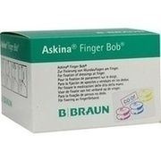 B.Braun ASKINA FINGER BOB FARBIG, 50 St.