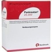 NORDMARK Pharma PANKREATAN 25000, 200 Kps. (N3) (2×100) 25.000