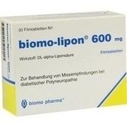 biomo pharma BIOMO LIPON 600, 30 Filmtbl. (N1)