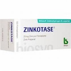biosyn ZINKOTASE, 50 Filmtbl. (N2)