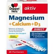 Queisser Pharma DOPPELHERZ MAGNESIUM + CALCIUM D 3 DIRECT PELLETS