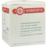 NOBAMED NOBATOP 8 KOMPRESSEN 10X10CM UNSTERIL