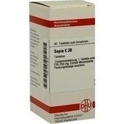 DHU-Arzneimittel SEPIA C 30 TABLETTEN, 80 St.