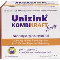 Köhler Pharma UNIZINK KOMBIKRAFT FLUESSIG, 25 x 25 ml