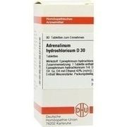 DHU-Arzneimittel ADRENALIN HYDROCHLOR D30 DHU TAB, 80 St.