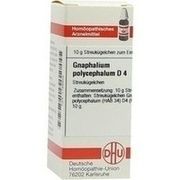 DHU-Arzneimittel GNAPHALIUM POLYCEPH. D 4 GLOBULI, 10 g