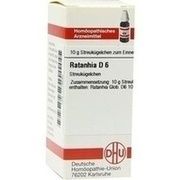 DHU-Arzneimittel RATANHIA D 6 GLOBULI, 10 g