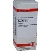 DHU-Arzneimittel RATANHIA D 12 TABLETTEN, 80 St.