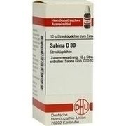 DHU-Arzneimittel SABINA D 30 GLOBULI, 10 g