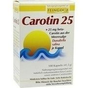 Burton Feingold Carotin 25 Feingold Kapseln 100 Stk.