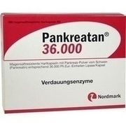 NORDMARK Pharma PANKREATAN 36000, 200 Kps. (N3) (2×100) 36.000