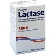 Pro Natura LACTASE 3300 FCC 200 MG KAPSELN, 100 St.