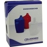Dr. Junghans EINNEHMEBECHER KUNSTSTOFF M.2 TRINKDECKEL, 1 St.