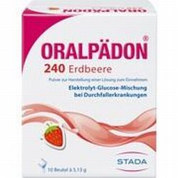 STADA Consumer Health ORALPAEDON 240 ERDBEER BTL, 10 Btl. Oralpädon 240 