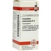 DHU-Arzneimittel CEANOTHUS AMERICANUS D 4 GLOBULI, 10 g