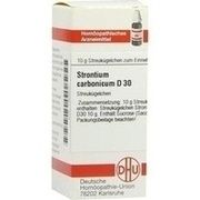 DHU-Arzneimittel STRONTIUM CARB. D 30 GLOBULI, 10 g