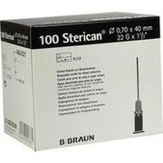 B.Braun STERICAN KANUELEN 22GX1 1/2 0,7X40 MM, 100 St.