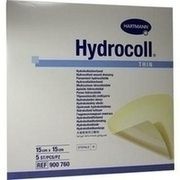 Paul Hartmann HYDROCOLL THIN WUNDVERBAND 15X15CM, 5 St.
