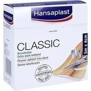 Hansaplast Classic Pflaster 4 cm x 5 m