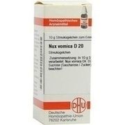 DHU-Arzneimittel NUX VOMICA D 20 GLOBULI, 10 g