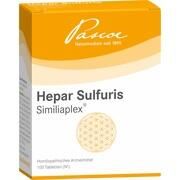 Pascoe HEPAR SULFURIS SIMILIAPLEX TABLETTEN, 100 St.