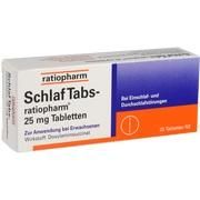 Ratiopharm SchlafTabs-ratiopharm 25 mg 20 Tbl.