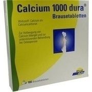 CALCIUM 1000 DURA BRAUSETA, 100 Brausetbl. (N3) 1000 mg
