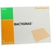 Smith & Nephew BACTIGRAS ANTISEPTISCHE PARAFFINGAZE, 10 x 10 cm