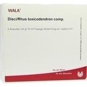 Wala DISCI/ RHUS TOX. COMP. AMP., 5 x 10 ml