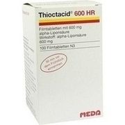 Viatris Healthcare THIOCTACID 600 HR, 100 Filmtbl. (N3) 600 HR