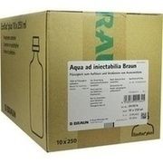B.Braun AQUA AD INJECTABILIA ECOFLAC PLUS, 10 x 250 ml