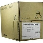 B.Braun AQUA AD INJECTABILIA ECOFLAC PLUS, 10 x 500 ml
