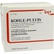 Köhler Pharma KOHLE PULVIS, 4 Schraubdosen (N2) 10 g