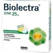 Hermes Arzneimittel BIOLECTRA ZINK, 20 Brausetbl.
