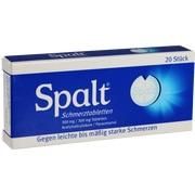 PharmaSGP SPALT SCHMERZTABLETTEN, 20 Tbl.
