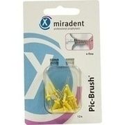 Megadent PIC BRUSH ERSATZBUERSTEN GELB, 1,2 mm