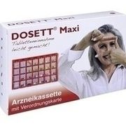 Hormosan Pharma DOSETT MAXI ARZNEIKASSETTE ROT 11794