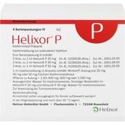 Helixor P SERIENPACKG IV, 4 Serienpckg. (N2) IV