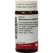 Wala EQUISETUM EX HERBA D 3 GLOBULI, 20 g