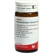 Wala HORNERZ/CORPUS CORPUS VITREUM COMP GLOBULI, 20 g