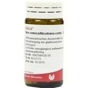 Wala NUX VOMICA/NICOTIANA NICOTIANA COMP GLOBULI, 20 g