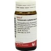 Wala TARAXACUM E PLANT.TOTA D 3 GLOBULI, 20 g