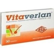 Verla-Pharm Arzneimittel VITAVERLAN MULTIVITAMIN TABLETTEN, 30 St.