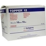 Solventum TOPPER 12 KOMPR. STERIL 10X10CM, 70 x 2 St.