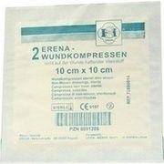 Erena Verbandstoffe STERIL KOMPRESSE 10X10CM, 1 x 2 ST.