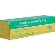 Verla-Pharm Arzneimittel ZINKBRAUSE VERLA 25MG, 20 Brausetbl. (N1)