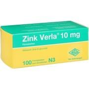 Verla-Pharm Arzneimittel ZINK VERLA 10 FILMTABLETTEN, 100 St.